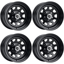 Set-4 Vision 84 D Window 15x10 5x4.75 -39mm Gloss Black Wheels Rims 15 Inch Set-4 Vision 84 D Window 15x10 5x4.75 -39mm Gloss Black Wheels Rims 15 Inch