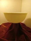 Vintage Pyrex Primary Colors Yellow Mixing Bowl Large #404 4QT 10.5" diameter