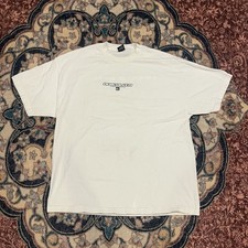 Vintage Y2K Quiksilver XXL T Shirt 2000s Surf Skate Logo Double Sided