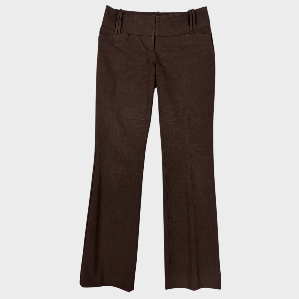 The Limited Collection Cassidy Fit 2R Brown Pants Polyester Viscose Spandex