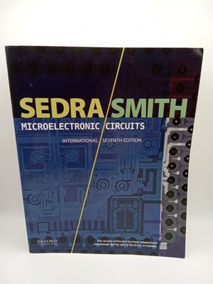 Microelectronic Circuits Oxford Series Sedra Smith Paperback VG FREE SHIPPING