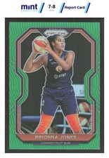 2021 PANINI PRIZM WNBA BRIONNA JONES 8 MCG 8 PRIZMS GREEN CONNECTICUT SUN