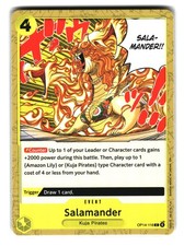 Salamander OP14-116 One Piece Event Card Kuja Pirates Common