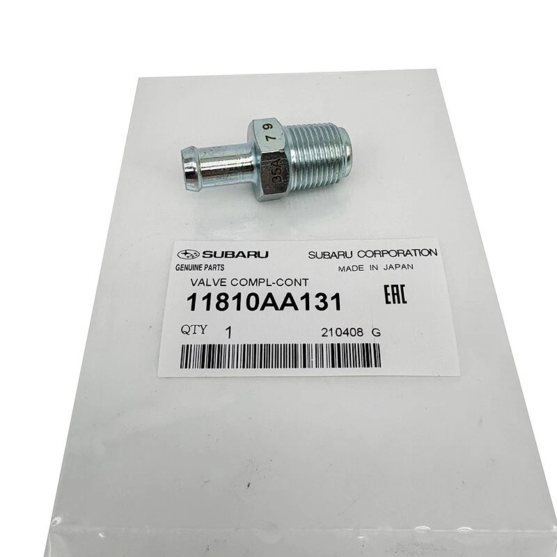 OEM para Subaru 2013-2018 Forester Impreza Outback BRZ nueva válvula PCV 11810AA131 Foto 3 de 4