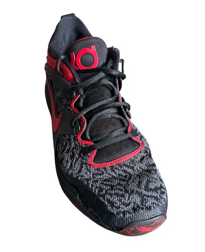 Nike KD 15 Bred Basketballschuhe DC1975-003 schwarz University Red - Größe UK 10 - Bild 3 von 7