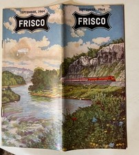 FRISCO St LOUIS-SAN FRANCISCO RAILWAY CO Public Timetable September 1964