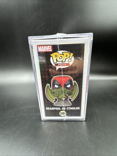 DEADPOOL AS CTHULHU (GLOW) Funko Pop Plus! # 1491 Figure GRAIL LE 750 PCS - Picture 5 of 9
