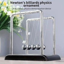 Newton's Cradle Steel Balance Ball Physics Science Pendulum Desk Fun Toy