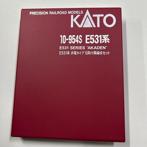 KATO E531 Serie Rojo Eléctrico Tipo 5 Coche Incluye Organizador Set 740020 | Condition: Used