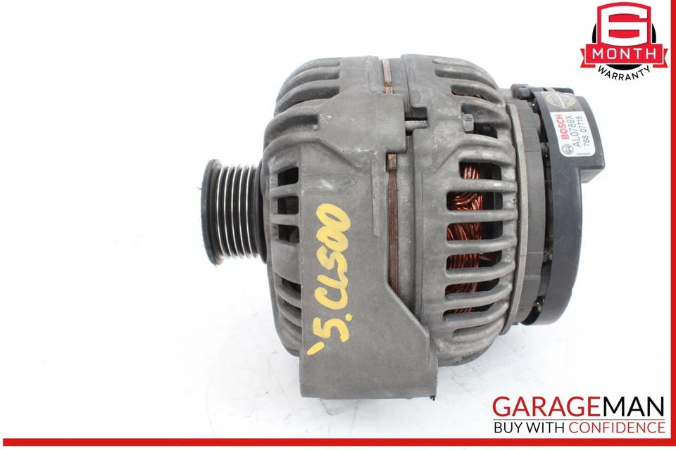 03-06 Mercedes W215 CL500 S500 Generator Alternator 180 AMP 0124615012 OEM - Image 3 of 4