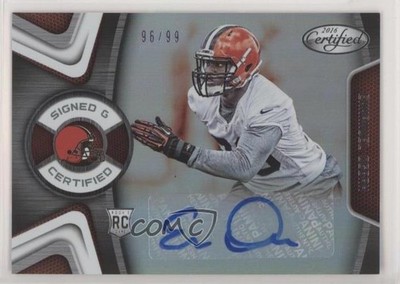 2016 Certified Signed and 96/99 Emmanuel Ogbah #SC-EO Rookie Auto RC 1o3