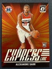 2024-25 Panini Donruss Optic - Express Lane Alexandre Sarr #11 (RC)
