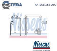 707074 WÄRMETAUSCHER INNENRAUMHEIZUNG NISSENS FÜR CITROËN C4 AIRCROSS