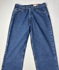Carhartt B172 DST Flannel Lined Relaxed Fit Jeans Blue Denim Workwear Sz 36 X 34 — photo 4