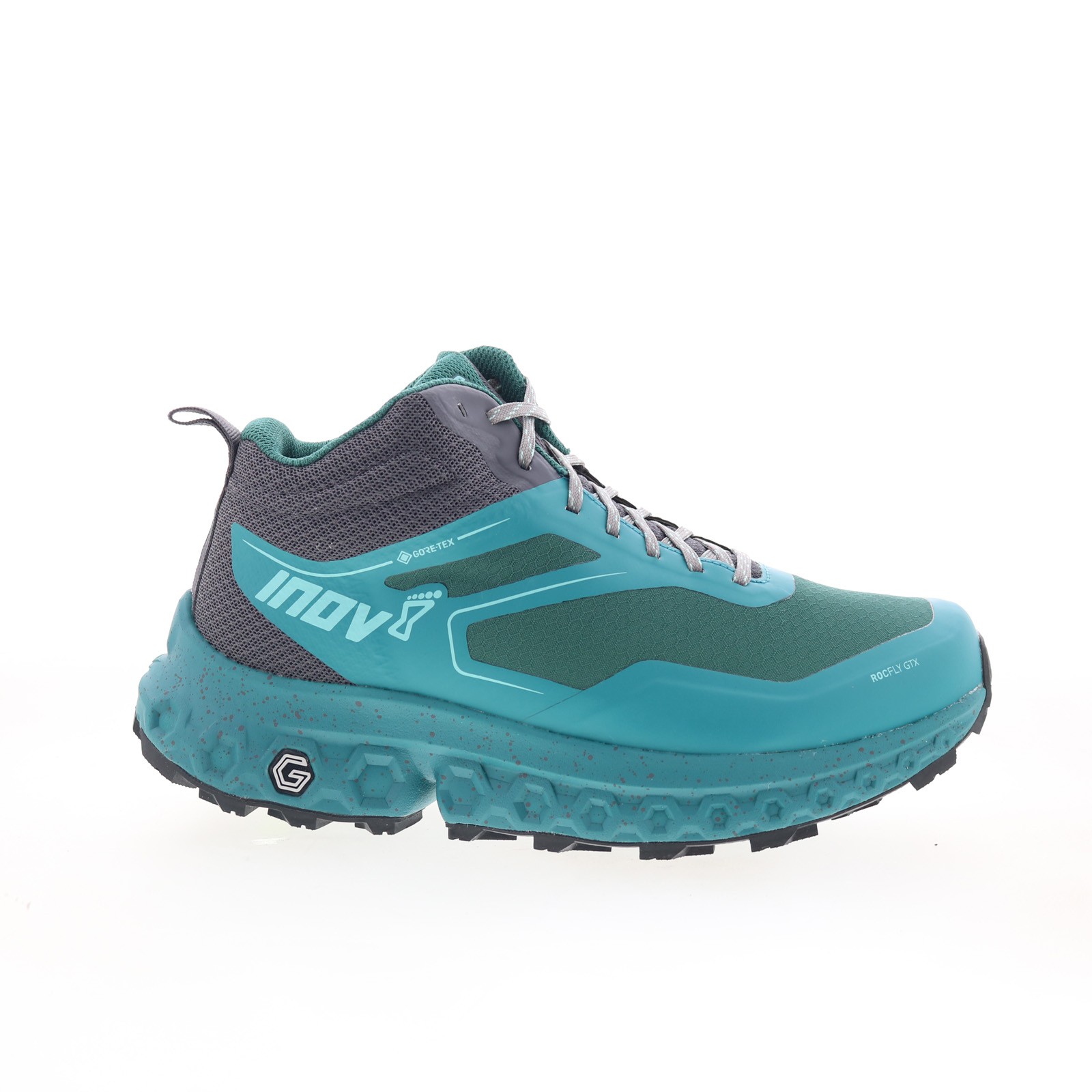 Inov-8 RocFly G 390 GTX 001102-Женские синие походные ботинки из синтетики PITLST 36390₽