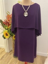 Vince Camuto Rich Purple Long Sleeve Dress