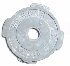 Chicago Illinois vintage 45 RPM record adapter - Webcor **