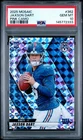 2025 Panini Mosaic Jaxson Dart Pink Camo RC #362 PSA 10 GEM MT NY Giants POP 10