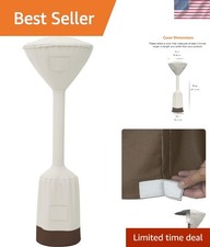 Outdoor Wind-Resistant Patio Heater Cover, Water-Resistant, Snow-Resistant, W...