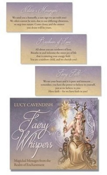 Lucy Cavendish / Faery Whispers Affirmation Deck / 9780738767567-image