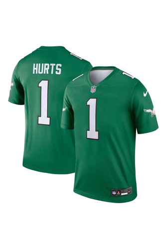 NWT  Men's Nike Jalen Hurts Kelly Green Philadelphia Eagles Size Large