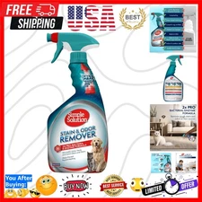 Stain & Odor Eliminator for Pets, Carpet Deodorizer, Enzyme Pet Odor Eliminat...