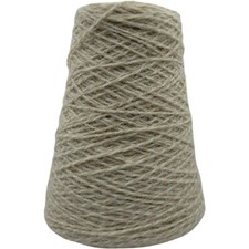 Vintage 2/6.5 Collins & Aikman White Acry Orlon Cone Yarn