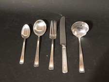 LIBERTY PREZIOSO SERVIZIO TAVOLA POSATE INGLESI ARGENTATE SHEFFIELD 41 PEZZI