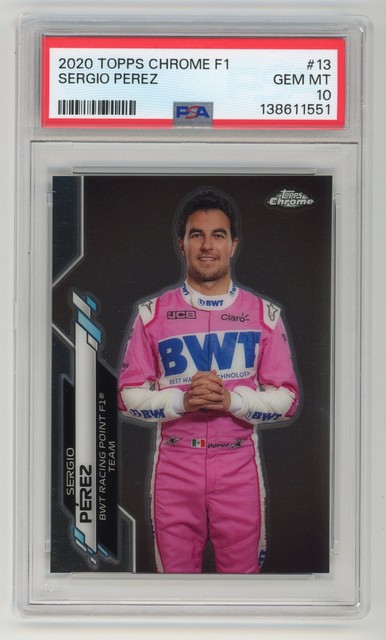 Sergio Pérez 2020 Topps Chrome Formula 1