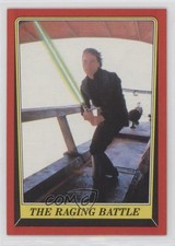 1983 Topps Star Wars: ROTJ Mark Hamill Luke Skywalker The Raging Battle #51 01ey