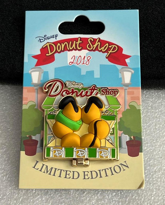 Disney Donut Shop 2018 Series Pluto LE 3000 Hinged Pin