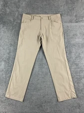 Lululemon Pants Mens 40 Fits 39x32 ABC Warpstreme Commuter Performance 5 Pocket