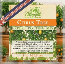 Citrus Tree Expert Potting Soil Mix | | 1-30L | Peat Free Compost | Allgood Farm