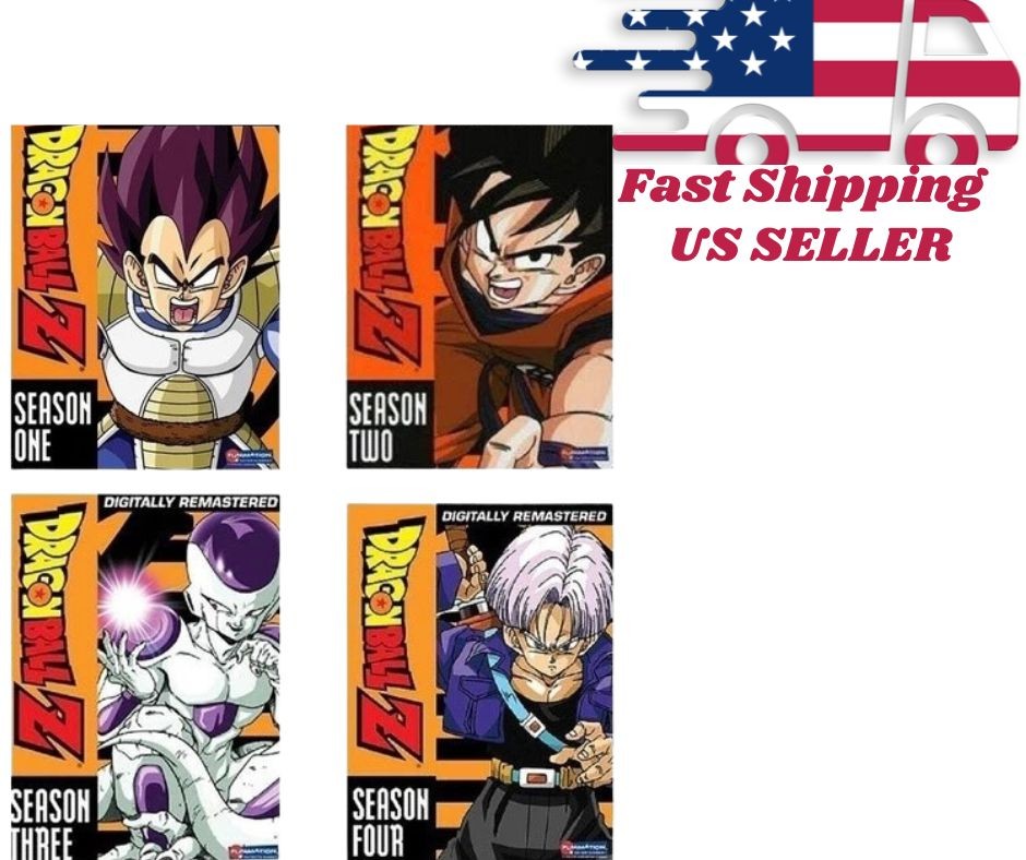 Dragon Ball Z Complete Series Seasons 1-9 DVD 54 Disc Uncut Anime