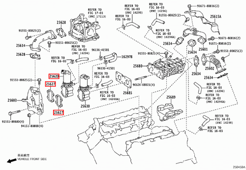 Genuine Toyota LandCruiser VDJ79 VDJ78 1VD 4.5 Diesel V8 EGR Valve RH w Gasket - Picture 12 of 12