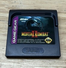 Sega Game Gear Mortal Kombat 2 Game Cartridge