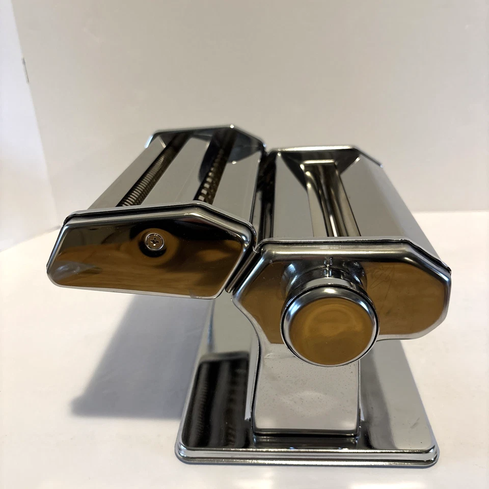 Prime Pacific Pasta Machine Maker 150 mm #PPD002 Tray 7 Settings Chrome VGC - Image 3 of 4