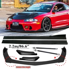 Front Bumper Lip Spoiler Splitter Car Body Rear For Mitsubishi Eclipse