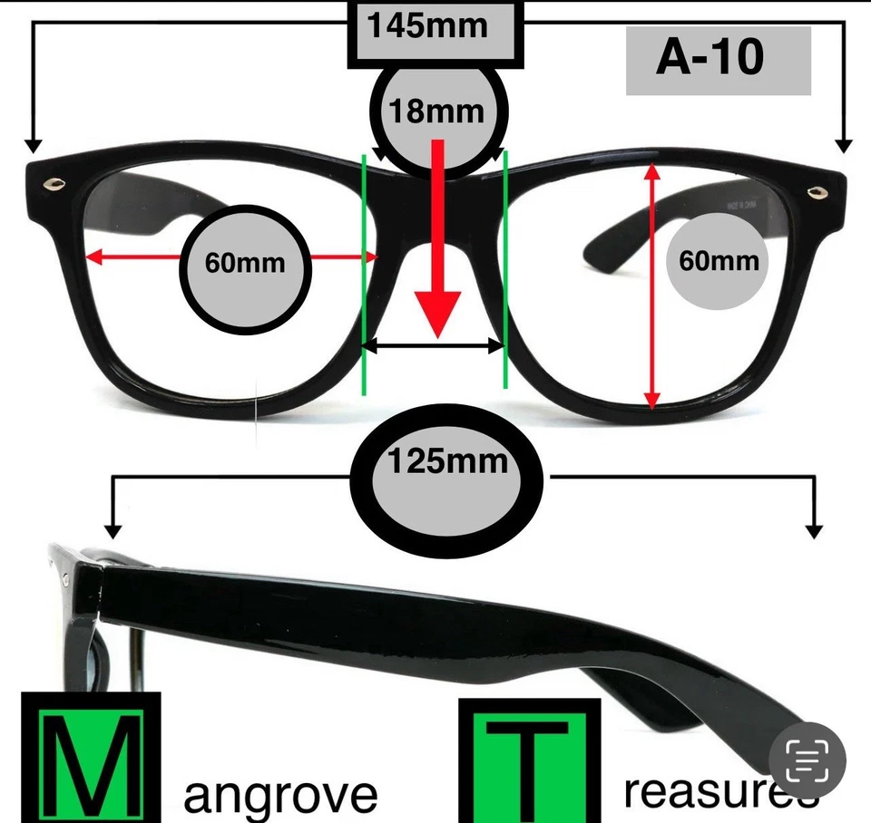 Vintage O.Friulana Oversized Butterfly Lens Sunglasses 1970'S Made in Italy - Image 3 of 4