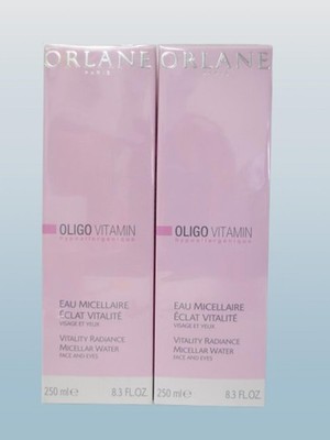 ORLANE OLIGO VITAMIN VITALITY RADIANCE MICELLAR WATER 8.3 OZ NWB LOT OF 2
