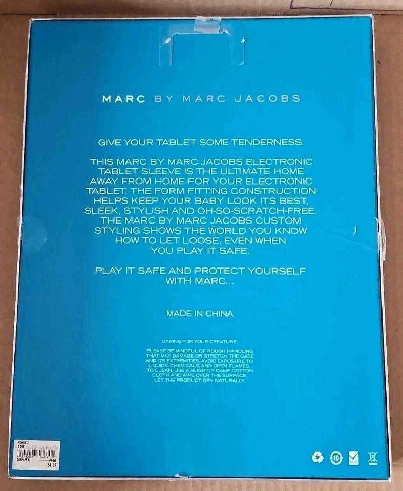 RUE CAT 粉色硅胶保护壳,保护套 适合 iPad 3 & 4,Marc By Marc Jacobs 设计 — 第 2/4 张图片