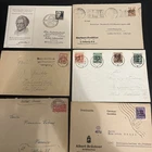 Soviet. Zone Letters Lot -6x- Various Postage & Stamps - A1105