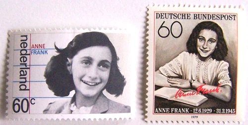 Netherlands/Deutsche Bundespost 1979/1980 - 2x Anne Frank MNH