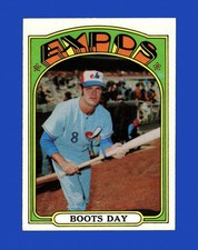 1972 Topps Set-Break #254 Boots Day NR-MINT *GMCARDS*
