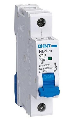 CHINT Leistungsschalter NB1-63, C1P 10A