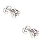  2 Stück Fahrradständer, Glashalter, Hähnchenbräter, Grillständer, Küchenregal,