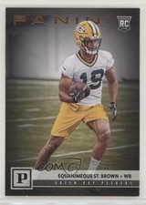 2018 Panini Rookies Bronze Knight Equanimeous St Brown #385 0a2