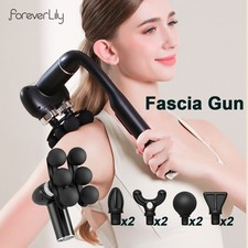 6 Head Massage Gun Deep Tissue Muscle Massager Neck Shoulder Back Body