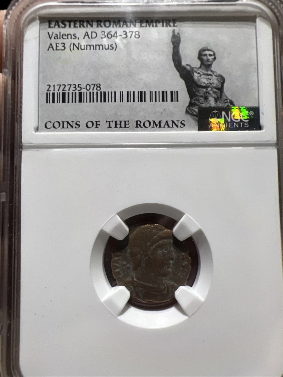 Nummus Valens Roman Imperial Coins (27 BC-476 AD) for sale | eBay