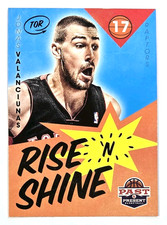 2012-13 Panini Past And Present Jonas Valanciunas Rise N Shine Toronto RC #47